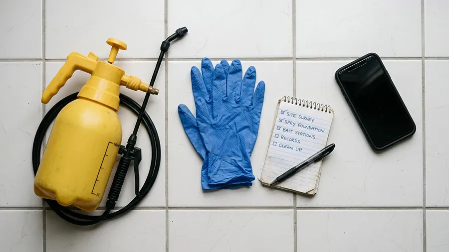 How to Rank Your Pest Control Business on Google Maps Malaysia: Proven 2026 Guide pest control technician posting weekly update google business profile malaysia